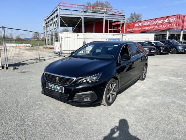 SPOTICAR Peugeot 308 Sw Bluehdi 130 Eat 8 S&s Sw Gt Occasion - Break Diesel Noir - Les Herbiers - 1203909351_1