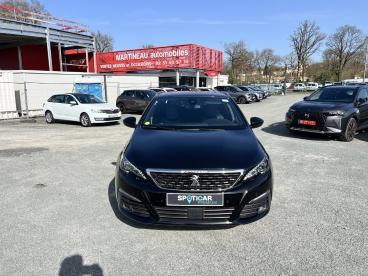 SPOTICAR Peugeot 308 Sw Bluehdi 130 Eat 8 S&s Sw Gt Occasion - Break Diesel Noir - Les Herbiers - 1203909351_2