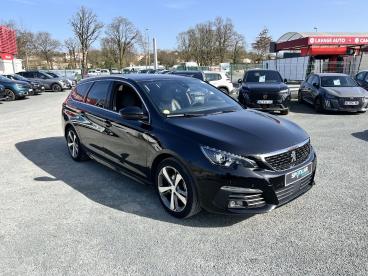 SPOTICAR Peugeot 308 Sw Bluehdi 130 Eat 8 S&s Sw Gt Occasion - Break Diesel Noir - Les Herbiers - 1203909351_3