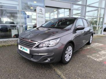 SPOTICAR Peugeot 308 Sw 1.2 Puretech 110ch Style S&s Occasion - Break Essence Gris Aluminium - Ploemeur - 1203911224_2