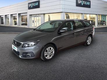 SPOTICAR Peugeot 308 Sw 1.5 Bluehdi 130ch S&s  Active Business Eat8 7cv Occasion - Break Diesel P. M. Gris Platinium - Saint Malo - 1204032618_1