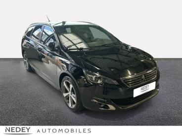 SPOTICAR Peugeot 308 Sw 1.2 Puretech 130ch Gt Line S&s Occasion - Break Essence Noir Perla Nera - Montbeliard - 1204042558_3