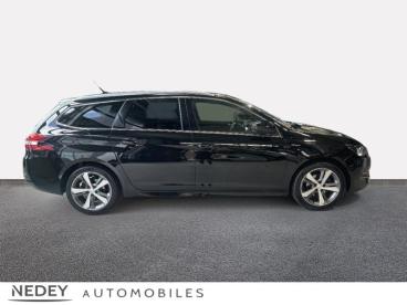 SPOTICAR Peugeot 308 Sw 1.2 Puretech 130ch Gt Line S&s Occasion - Break Essence Noir Perla Nera - Montbeliard - 1204042558_4