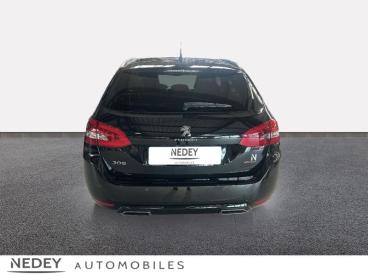 SPOTICAR Peugeot 308 Sw 1.2 Puretech 130ch Gt Line S&s Occasion - Break Essence Noir Perla Nera - Montbeliard - 1204042558_5