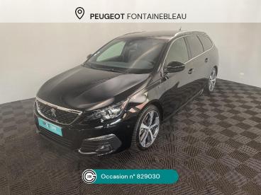 SPOTICAR Peugeot 308 Sw Puretech 225ch S&s Eat8 Gt Occasion - Break Essence Noir - Avon - 1204060146_1
