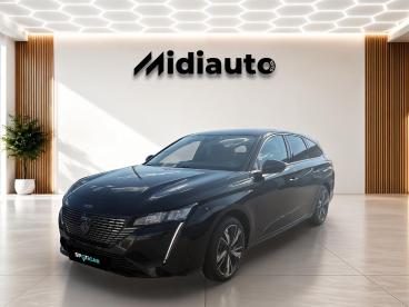 SPOTICAR Peugeot 308 Sw 1.2 Puretech 130 Allure Eat8 / Navigation + Acces Occasion - Break Essence Noir Perla Nera (m) - Limoges - 1204118951_1