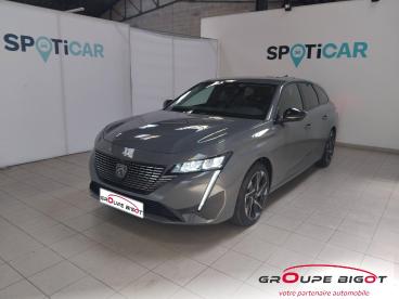 SPOTICAR Peugeot 308 Sw 1.2 Hybrid 145ch Allure E-dcs6 Occasion - Break Hybride Gris Sélénium (m) - La chaussee saint victor - 1204127069_1