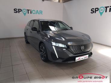 SPOTICAR Peugeot 308 Sw 1.2 Hybrid 145ch Allure E-dcs6 Occasion - Break Hybride Gris Sélénium (m) - La chaussee saint victor - 1204127069_2