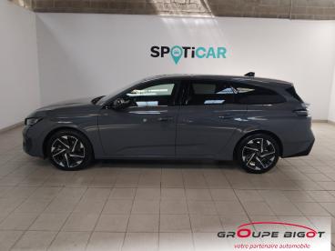 SPOTICAR Peugeot 308 Sw 1.2 Hybrid 145ch Allure E-dcs6 Occasion - Break Hybride Gris Sélénium (m) - La chaussee saint victor - 1204127069_5