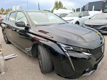 SPOTICAR Peugeot 308 Sw 1.5 Bluehdi 130 Gt Pack Eat8 + Cuir / Toit Ouvrant Occasion - Break Diesel Noir Perla Nera (m) - Bernay - 1204147267_2