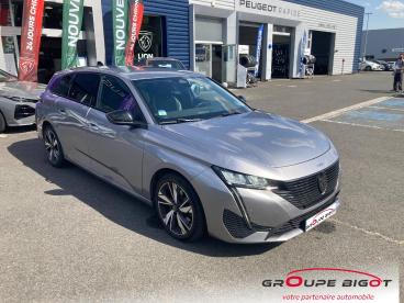 SPOTICAR Peugeot 308 Sw 1.5 Bluehdi 130ch S&s Allure Eat8 Occasion - Break Diesel Gris Artense (m) - Romorantin - 1204151720_2