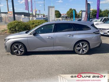 SPOTICAR Peugeot 308 Sw 1.5 Bluehdi 130ch S&s Allure Eat8 Occasion - Break Diesel Gris Artense (m) - Romorantin - 1204151720_5