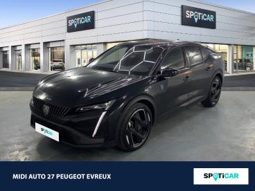 SPOTICAR Peugeot 408 Phev 180ch Gt E-eat8 Occasion - Berline Hybride Rechargeable Noir Perla Nera (m) - Normanville - 1203964723_1