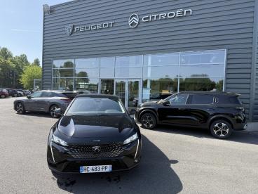 SPOTICAR Peugeot 408 Hybrid 145 E-dcs6 Allure Occasion - Berline Hybride Noir - Buc - 1204034965_1