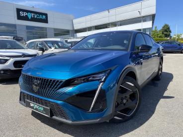 SPOTICAR Peugeot 408 Phev 180ch Gt E-eat8 / Toit Ouvrant / Jantes 20'' Occasion - Berline Hybride Rechargeable Bleu - Brest - 1204131371_1