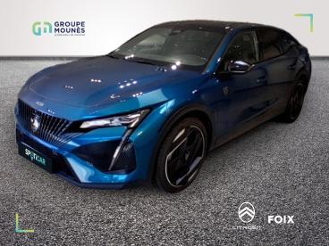 SPOTICAR Peugeot 408 Phev 225 Gt Occasion - Berline Hybride Rechargeable Bleu - Foix - 1204149359_1