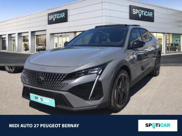 SPOTICAR Peugeot 408 Phev 180ch Gt E-eat8 Occasion - Berline Hybride Rechargeable Gris Sélénium (m) - Bernay - 1204151755_1