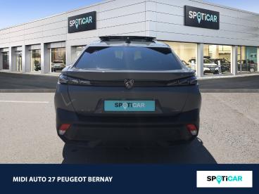 SPOTICAR Peugeot 408 Phev 180ch Gt E-eat8 Occasion - Berline Hybride Rechargeable Gris Sélénium (m) - Bernay - 1204151755_5
