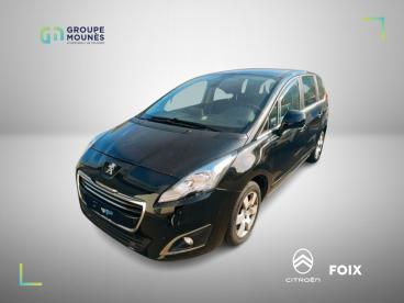 SPOTICAR Peugeot 5008 1.6 Bluehdi 120 S&s 7 Places Allure Occasion - Suv-4x4 Diesel Noir - Foix - 1203412338_1