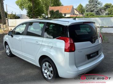 SPOTICAR Peugeot 5008 1.6 Bluehdi 120ch Allure S&s 7pl Occasion - Suv-4x4 Diesel Blanc Banquise - Mer - 1203567604_3