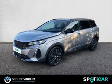 SPOTICAR Peugeot 5008 Gt 1.2 Puretech 130ch S&s Eat8 Occasion - Suv-4x4 Essence P. M. Gris Artense - Nevers - 1203672934_1