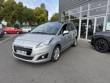 SPOTICAR Peugeot 5008 1.6 Bluehdi 120 S&s Eat6 Allure Occasion - Suv-4x4 Diesel Gris Clair - Buc - 1203683931_2