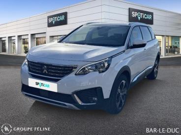 SPOTICAR Peugeot 5008 1.5 Bluehdi 130ch E6.c Allure S&s Occasion - Suv-4x4 Diesel Blanc Banquise (o) - Longeville En Barrois - 1203707273_1