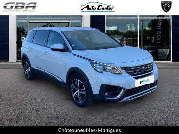 SPOTICAR Peugeot 5008 1.6 Bluehdi 120 S&s Eat6 Allure Occasion - Suv-4x4 Diesel Blanc - Chateauneuf Les Martigues - 1203719516_3