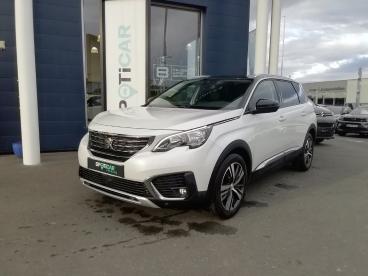 SPOTICAR Peugeot 5008 1.6 Bluehdi 120 S&s 7 Places Allure Occasion - Suv-4x4 Diesel Blanc - Beaucouze - 1203763033_1