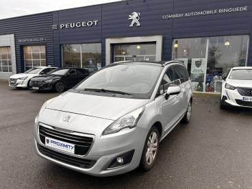 SPOTICAR Peugeot 5008 1.2 Puretech 130 S&s 7 Places Allure Occasion - Suv-4x4 Essence Gris Clair - Illiers-combray - 1203808079_1
