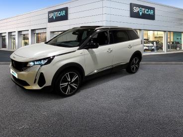 SPOTICAR Peugeot 5008 Puretech 180ch S&s Eat8 Gt Pack Occasion - Suv-4x4 Essence Blanc - Reze - 1203811574_1