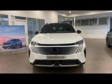 SPOTICAR Peugeot 5008 Hybrid 145ch Gt E-dcs6 Occasion - Suv-4x4 Hybride Blanc Okénite (m) - Billere - 1203832785_2