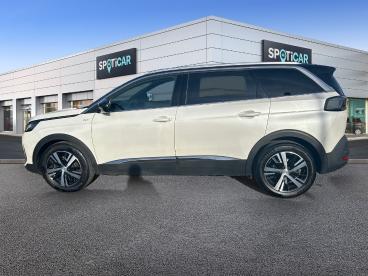 SPOTICAR Peugeot 5008 1.5 Bluehdi 130ch S&s Gt Eat8 Occasion - Suv-4x4 Diesel Blanc Nacré (n) - Bourgoin Jallieu - 1203898293_4