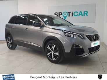 SPOTICAR Peugeot 5008 Puretech 130ch S&s Eat8 Gt Line Occasion - Suv-4x4 Essence Gris Artense - Montaigu-vendÉe - 1203950254_3