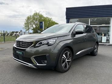 SPOTICAR Peugeot 5008 Bluehdi 130 S&s Allure Occasion - Suv-4x4 Diesel Gris Clair - Tierce - 1203990345_1