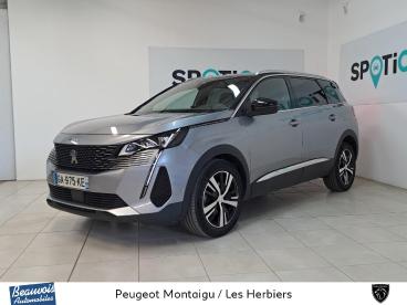 SPOTICAR Peugeot 5008 Gt Puretech 130 S&s Eat8 Occasion - Suv-4x4 Essence Gris Artense - Montaigu-vendÉe - 1204060293_1