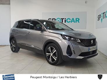SPOTICAR Peugeot 5008 Gt Puretech 130 S&s Eat8 Occasion - Suv-4x4 Essence Gris Artense - Montaigu-vendÉe - 1204060293_3