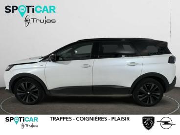 SPOTICAR Peugeot 5008 Puretech 130ch S&s Eat8 Gt Pack Occasion - Suv-4x4 Essence Blanc - Plaisir - 1204091755_2