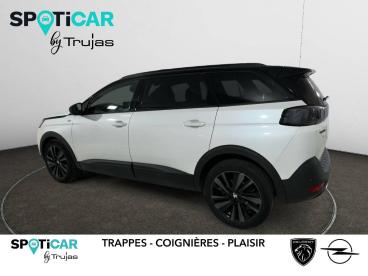 SPOTICAR Peugeot 5008 Puretech 130ch S&s Eat8 Gt Pack Occasion - Suv-4x4 Essence Blanc - Plaisir - 1204091755_3