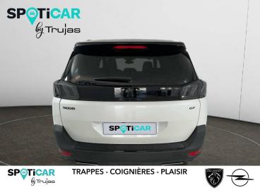 SPOTICAR Peugeot 5008 Puretech 130ch S&s Eat8 Gt Pack Occasion - Suv-4x4 Essence Blanc - Plaisir - 1204091755_4