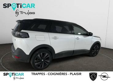 SPOTICAR Peugeot 5008 Puretech 130ch S&s Eat8 Gt Pack Occasion - Suv-4x4 Essence Blanc - Plaisir - 1204091755_5