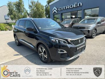 SPOTICAR Peugeot 5008 Bluehdi 130 S&s Eat8 Gt Line Occasion - Suv-4x4 Diesel Noir - Valognes - 1204122962_1