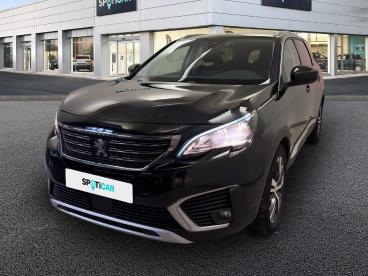 SPOTICAR Peugeot 5008 1.2 Puretech 130ch Allure S&s Occasion - Suv-4x4 Essence Noir Perla Nera (m) - Brest - 1204205142_1