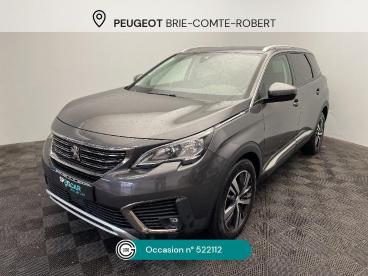 SPOTICAR Peugeot 5008 Puretech 130ch S&s Bvm6 Allure Occasion - Suv-4x4 Essence Bleu Clair - Brie comte robert - 1204210806_1