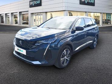 SPOTICAR Peugeot 5008 1.2 Puretech 130ch S&s Allure Pack Eat8 Occasion - Suv-4x4 Essence Bleu Célèbes (m) - Morlaix - 1204237876_1