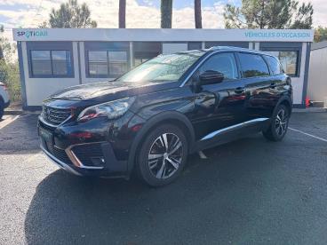 SPOTICAR Peugeot 5008 1.2 Puretech 130ch Allure S&s Occasion - Suv-4x4 Essence Noir Perla Nera (m) - La Teste De Buch - 1204242047_1
