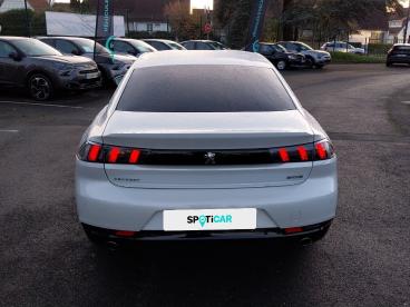SPOTICAR Peugeot 508 Puretech 180ch S&s Allure Eat8 10cv Occasion - Berline Essence Blanc Banquise - Abbeville - 1203787667_5