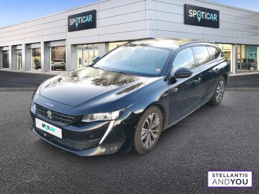 SPOTICAR Peugeot 508 Sw Bluehdi 130 Ch S&s Eat8 Allure Pack Occasion - Break Diesel Noir - Villeneuve d'ascq - 1203811538_1