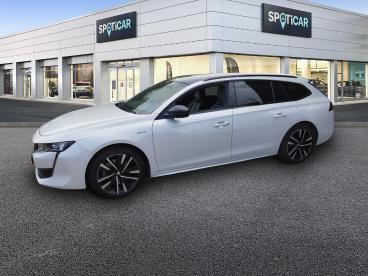 SPOTICAR Peugeot 508 Sw Hybrid 225 E-eat8 Gt Pack Occasion - Break Hybride Rechargeable Blanc - Nimes - 1203885631_1