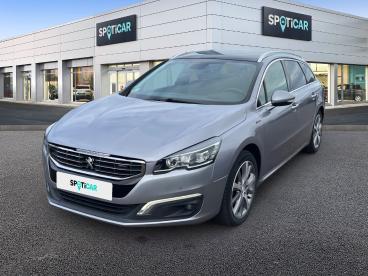 SPOTICAR Peugeot 508 1.6 Bluehdi 120ch S&s Eat6 Gt Line Occasion - Break Diesel Gris - Vesoul - 1203936679_1